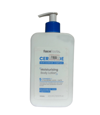 Face Facts Ceramide body lotion