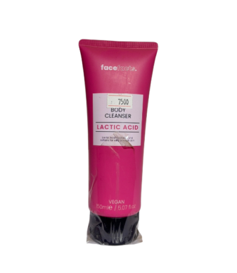 Face Facts lactic acid body cleanser