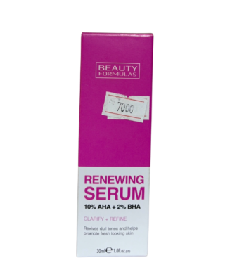 Beauty formulas Renewing serum