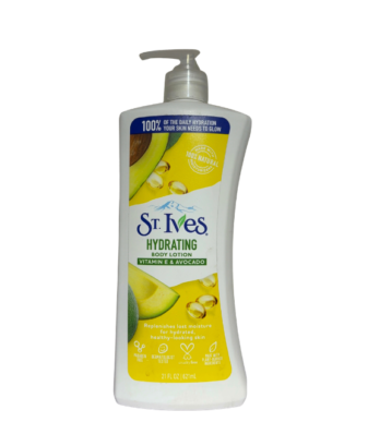 St. Ives hydrating body lotion