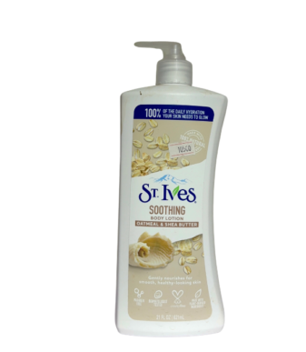 St. Ives soothing body lotion