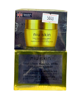Niu skin platinum white face cream