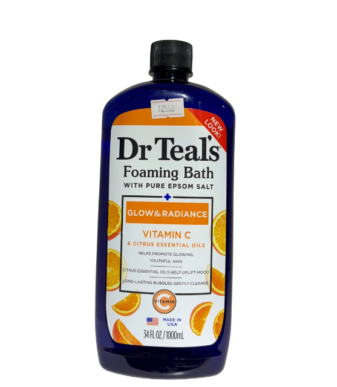 Dr. Teal's foaming bath - Vitamin C