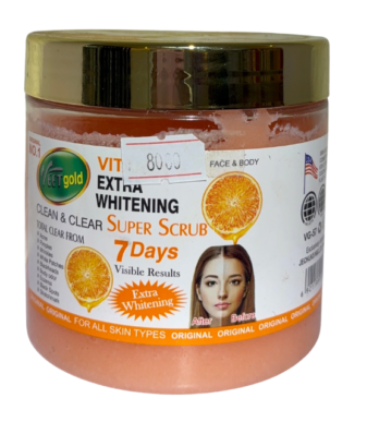 Veet Gold Vitamin C body scrub
