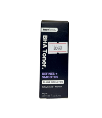Face facts BHA toner