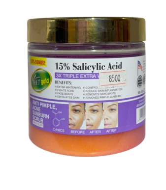 Veet Gold Salicylic acid body scrub