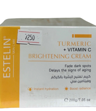 Estelin face cream - Turmeric & Vit C brightening